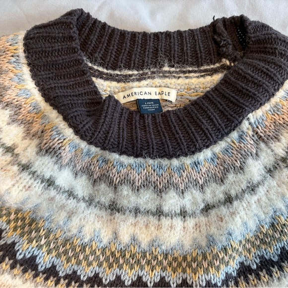 American Eagle Outfitters Striped Crewneck Sweater - Picture 2 of 3